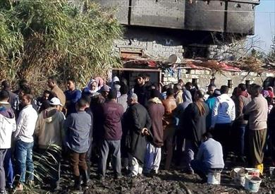 ذبح 7 أشخاص ومحاولة المتهم الانتحار فى قرية الغرق بالفيوم