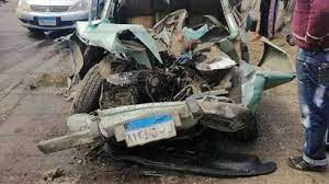 حادث تصادم سيارتين ملاكى وربع نقل في مدينة قنا وأصابة 5 أشخاص