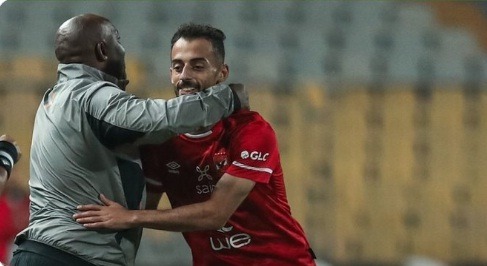 تعليق أحمد عبد القادر بعد هدفه الأول مع الأهلي