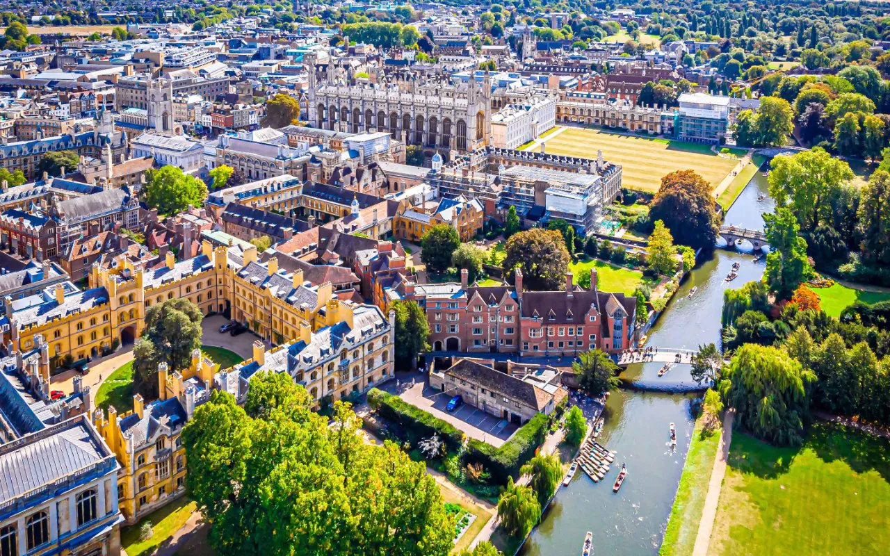Cambridge aerial Getty